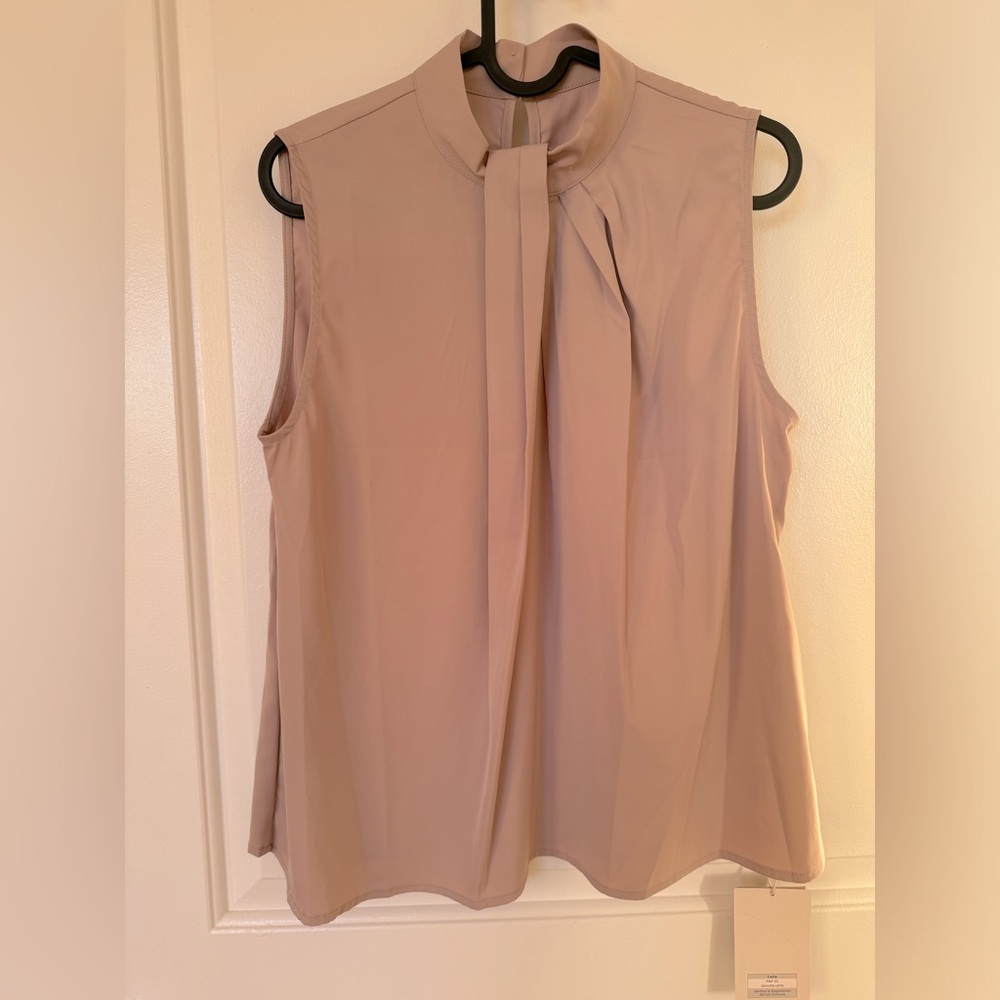 SHEIN MOTF sleeveless blouse shirt